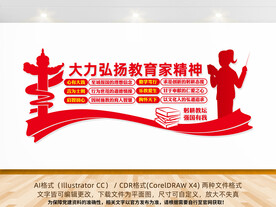 大力弘扬教育家精神文化墙