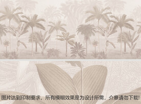 热带植物北欧壁纸