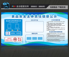 食品安全公示