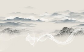 中式山水画
