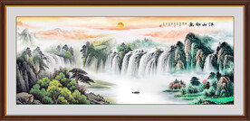 山水风景画