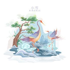 小雪节气插图