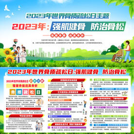 2023年世界骨质疏松日
