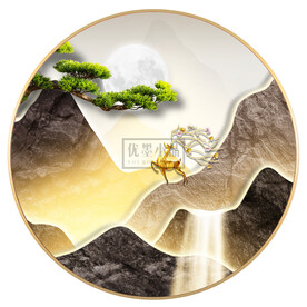 山水禅意画