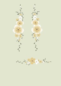 旗袍汉服绣花图案