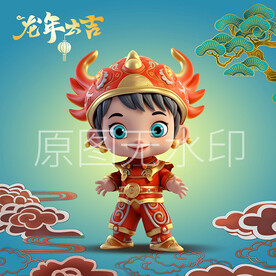 可爱龙宝宝