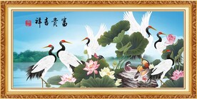 仙鹤图