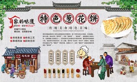 葱花饼 