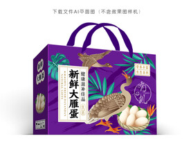 大雁蛋彩盒
