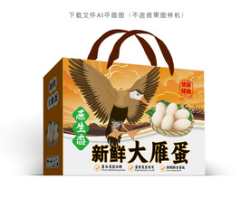 大雁蛋彩盒