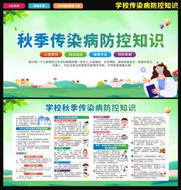学校传染病预防宣传栏