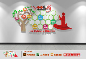 教师风采文化墙