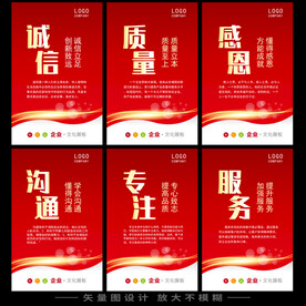 企业文化海报