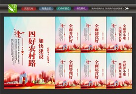 农村路海报