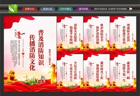 消防宣传展板