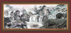 中国画山水