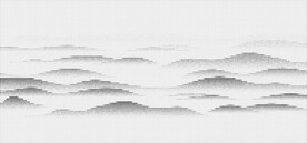 圆点山水激光镂空