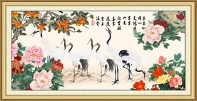 仙鹤图