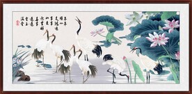  仙鹤图