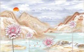 简约背景墙 