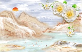 简约背景墙 