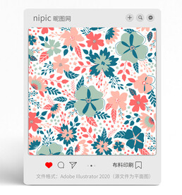 花纹花卉