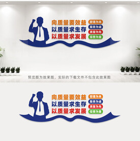 企业质量文化墙