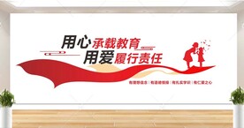 学校背景墙