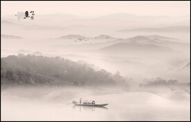 新中式山水画