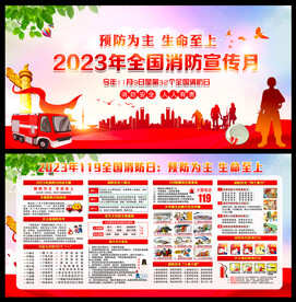消防宣传栏