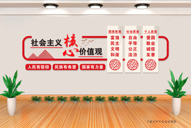 核心价值观文化墙