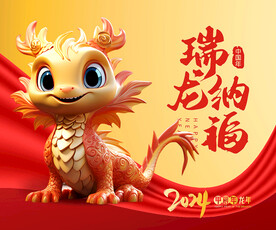 卡通龙