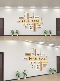 图书馆文化墙