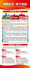 消防安全展架