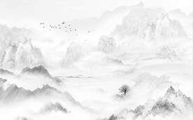 中式背景墙