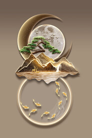 山水挂画