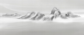 高清意境山水-背景墙壁画