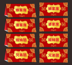 婚庆嘉宾卡