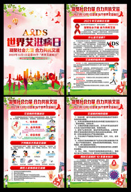 艾滋病宣传栏