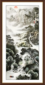玄关国画
