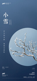 小雪海报