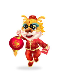 卡通龙年