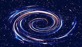 唯美旋涡星空软膜