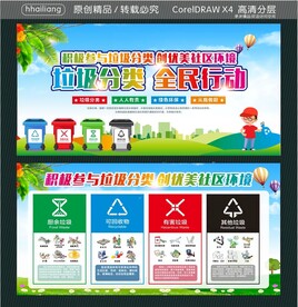 垃圾分类全民行动