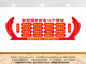 国家安全文化墙