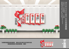 民族团结文化墙