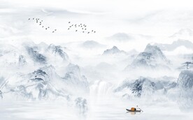 新中式背景墙