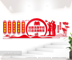 创建清廉学校打造清廉教育图片