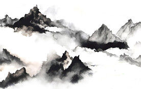 抽象水墨画