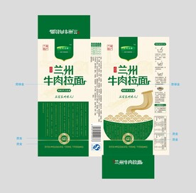 兰州牛肉面包装速食包装方便面包